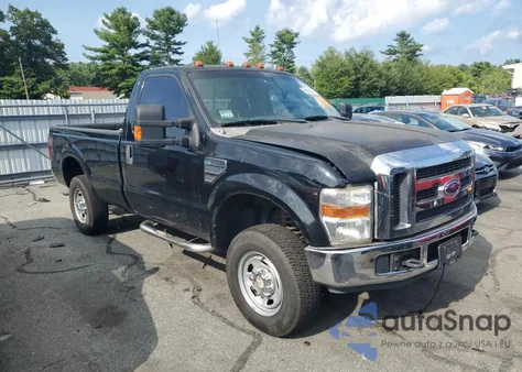 2008 Ford F250 Super Duty из США, поврежденный, VIN 1FTNF21528EB72507
